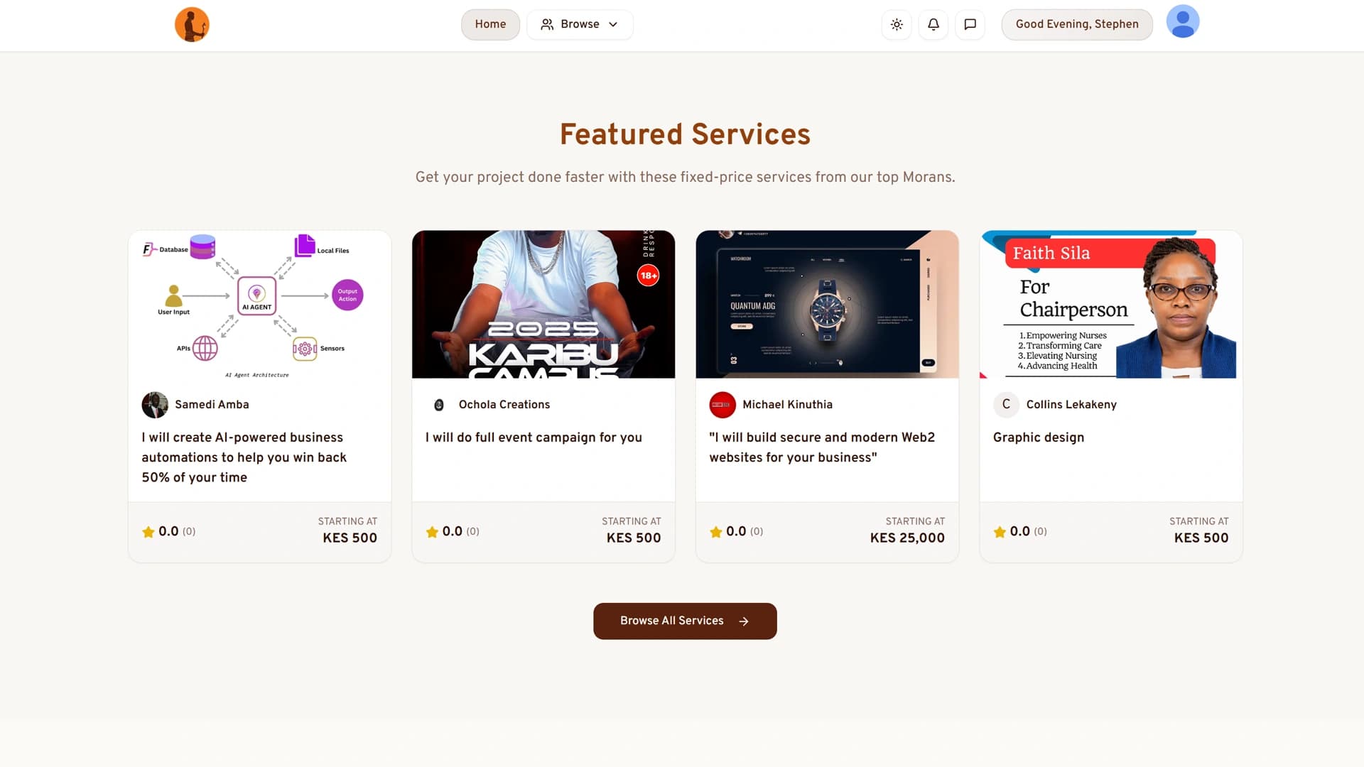 The Digital Moran talent dashboard